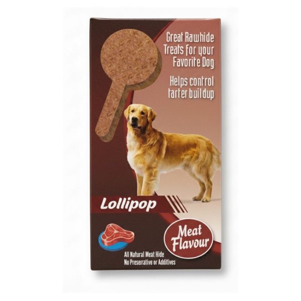 Mio Amore Raw Hide Lollipop Treats For Dogs